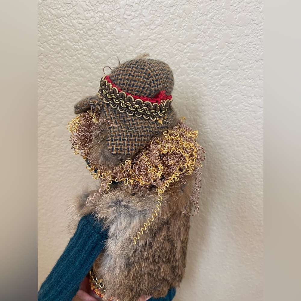 Carmen Manago - CM#18 "Lodge Lady" Beautifully crafted, fancy rag doll